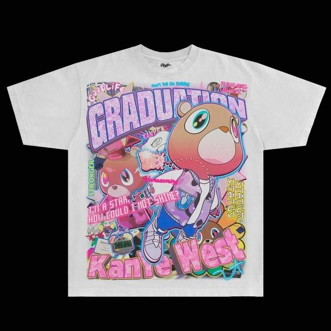 Kanye West Graduation Boot Graphic Tee Unisex Short Sleeve Shirt S-5XL Unisex T-Shirt XXXXL