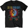 Guns N' Roses 'Use Your Illusion Kreis Spritzer' (Schwarz) T-Shirt (Mittel)