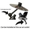 Car Crash Cymbal Vehicle-Mounted Knocking Cymbal Ornaments Car Air Outlet Creative Car Mini Drum Cymbal Air Vent Decoration