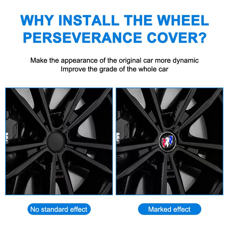 4Pcs 60MM Car Wheel Center Hub Cap Car Accessories For Buick Encore Regal Lacrosse Enclave Avenir Cascada GL8 Envision Anthem