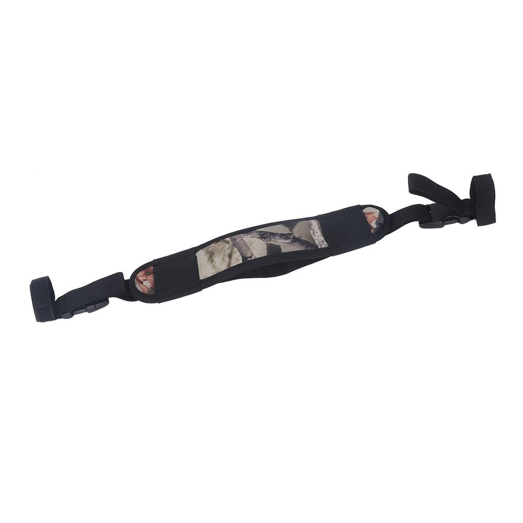 Compound Bow Shoulder Belt Adjustable Hands Free Oxford Cloth Shock Absorption Archery Shoulder Belt Strap Holder