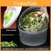 Vegetable Salad Spinner With Plastic Basket For Home Kitchen And Fresh Produce