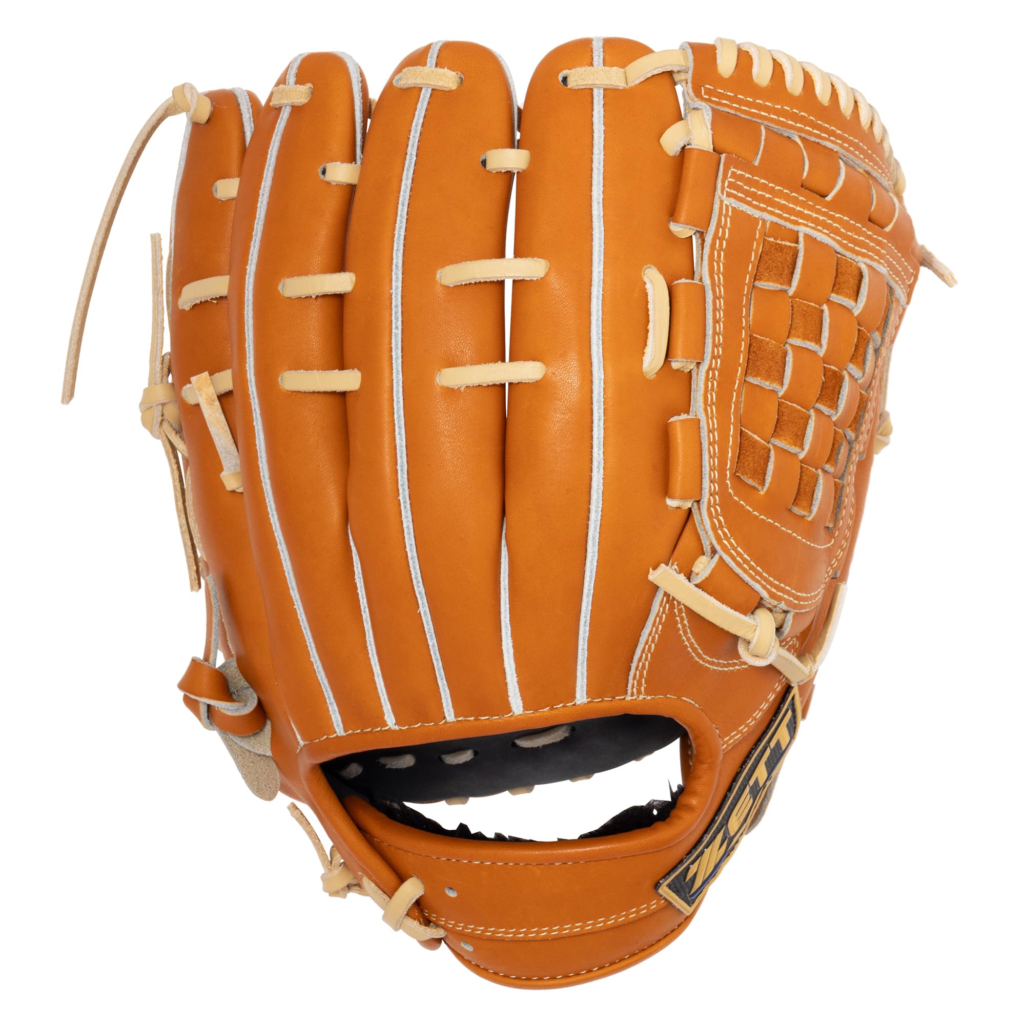 

Мягкая бейсбольная перчатка ZETT Neo Status E1 для второго и золотисто-коричневого x пастельного цвета, размер 4, для шорт-стопа, для правши, коричневая, (BRG312630)