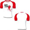 Martial Arts Shorts T-Shirt Set Men Women Kids Muay Thai Boxing Training Gym Wear