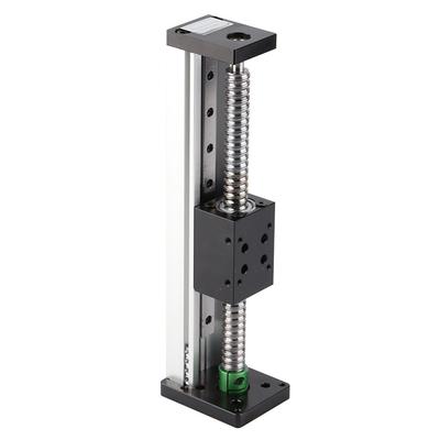Hassas Kayar Masa Bilyalı Vidalı Lineer Sahne Kaydırağı Etkili Strok 150mm NEMA 23 Motor için