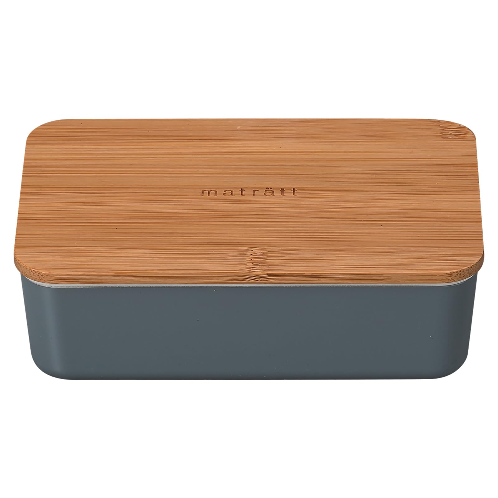 

Masakazu Mosle Rectangular Lunch D17 27428 Single-Tier Box, Smoked, Size Approx. W11.2 H5.3