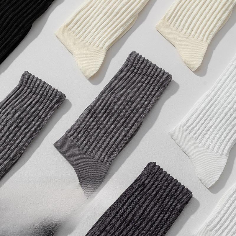 Spring Socks for Women, Pile Socks, Loose Thigh-high Socks, Anti-ball Socks, Versatile High-top Women's Socks