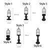 Retro Candle Holder Ornament Creative Candlestick American Style Aromatherapy Candle Stand  Home