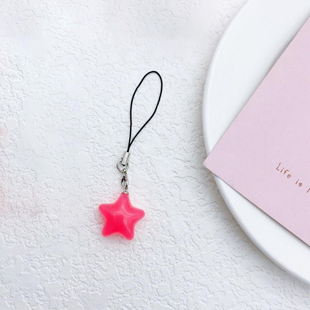 Star Star Phone Strap Pendant Mobile Phone Chain Fashion Phone Hanging Rope Couple Gift
