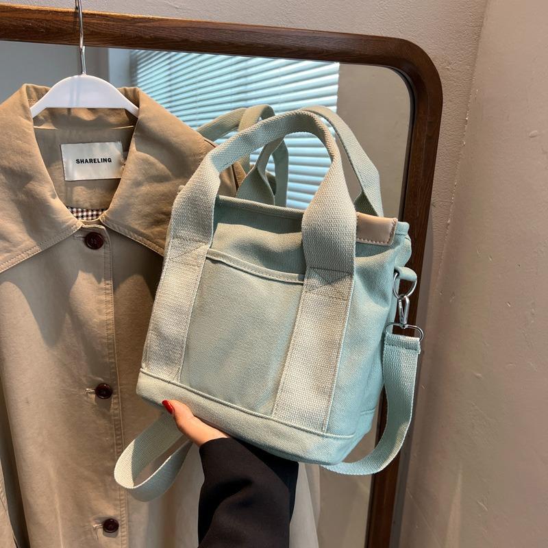 Melaleuca Bag Niche Lady Shoulder Bag Hand-held Thickened Canvas Handbag Bucket Tote Bag