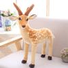 50/60/75/90Cm Cushioned Plushie Beast Deer Plaything Youngsters Toy Teaching Prop Item Children'S Bday Surprise Simulated Sika Deer Plushie Figure