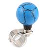 Arenbel Steering Booster Steering Wheel Rotation Aid Ball Resin Crackle Decoration, Blue
