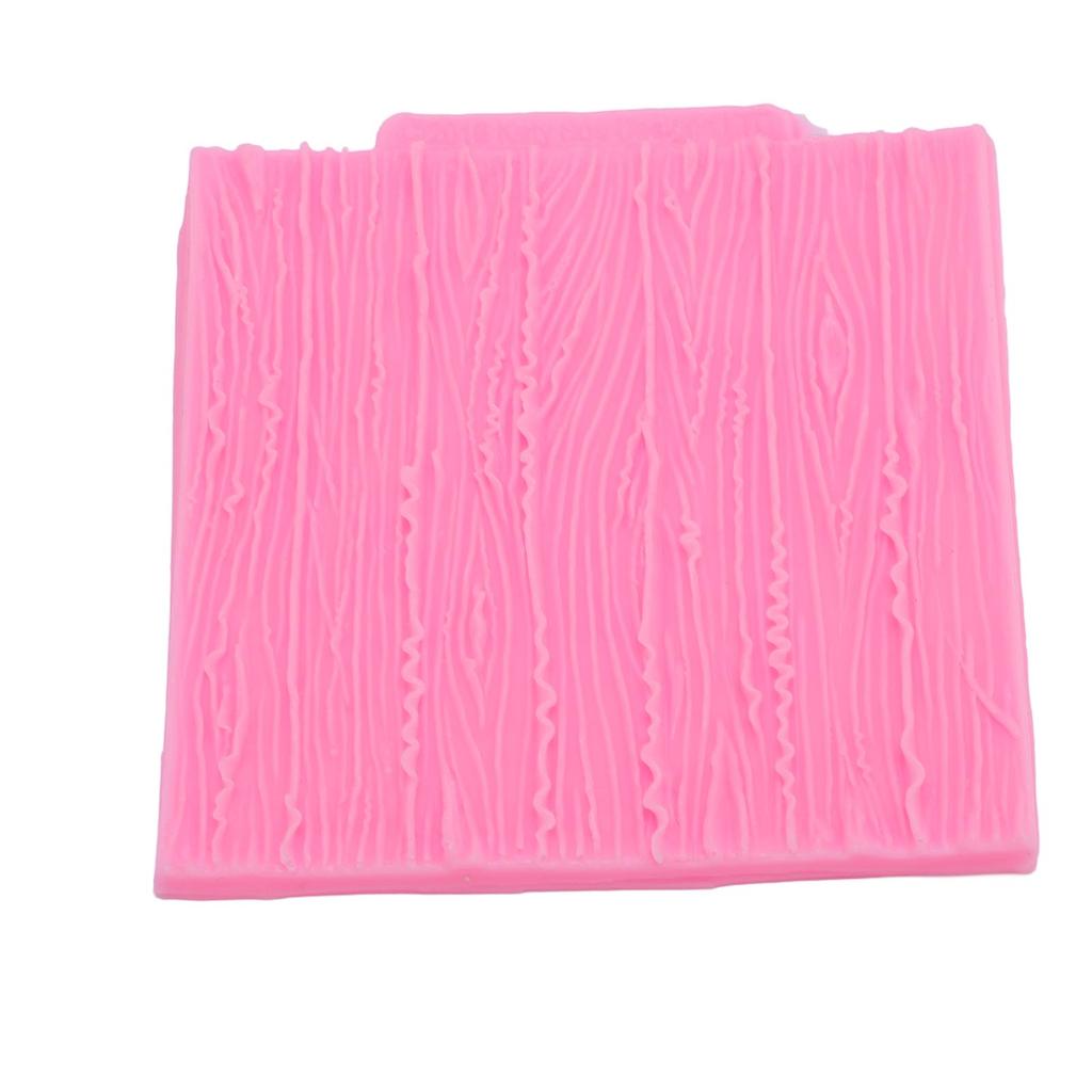 Wood Grain Tree Bark Silicone Fondant Pattern Baking Decoration for Candy Ice Tray Chocolate Gumpaste Cake Decorating