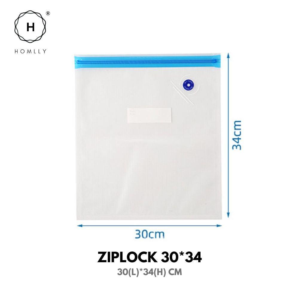 Homlly Reusable Sous Vide Food Vacuum Sealer Ziplock Bags (10 pcs set)
