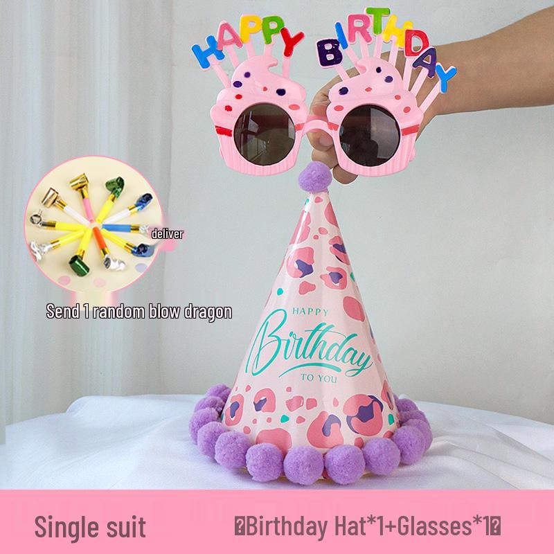 2025 Birthday Hat for Kids & Adults - First Birthday Party, Photo Props, Cake Hat