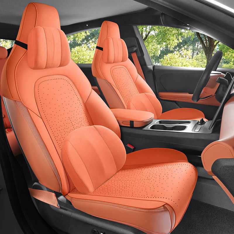 2425 Suede Car Seat Cushion for Nio ET5 - All-Season Comfort Pad