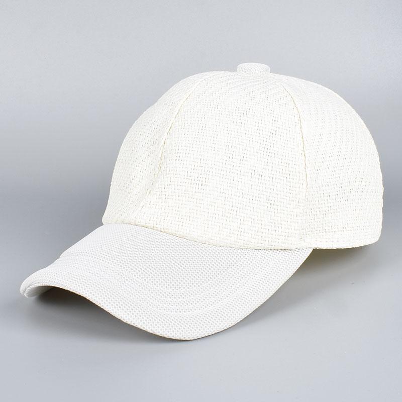 

Straw Baseball Cap New 2025 Spring Summer Outdoor Streetwear Sun hats Men Women Unisex Snapback Caps Fashion Casual Hat 56-60cm