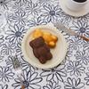 Sketch Cotton Tablecloth Side Tablecloth S (60cmx60cm)