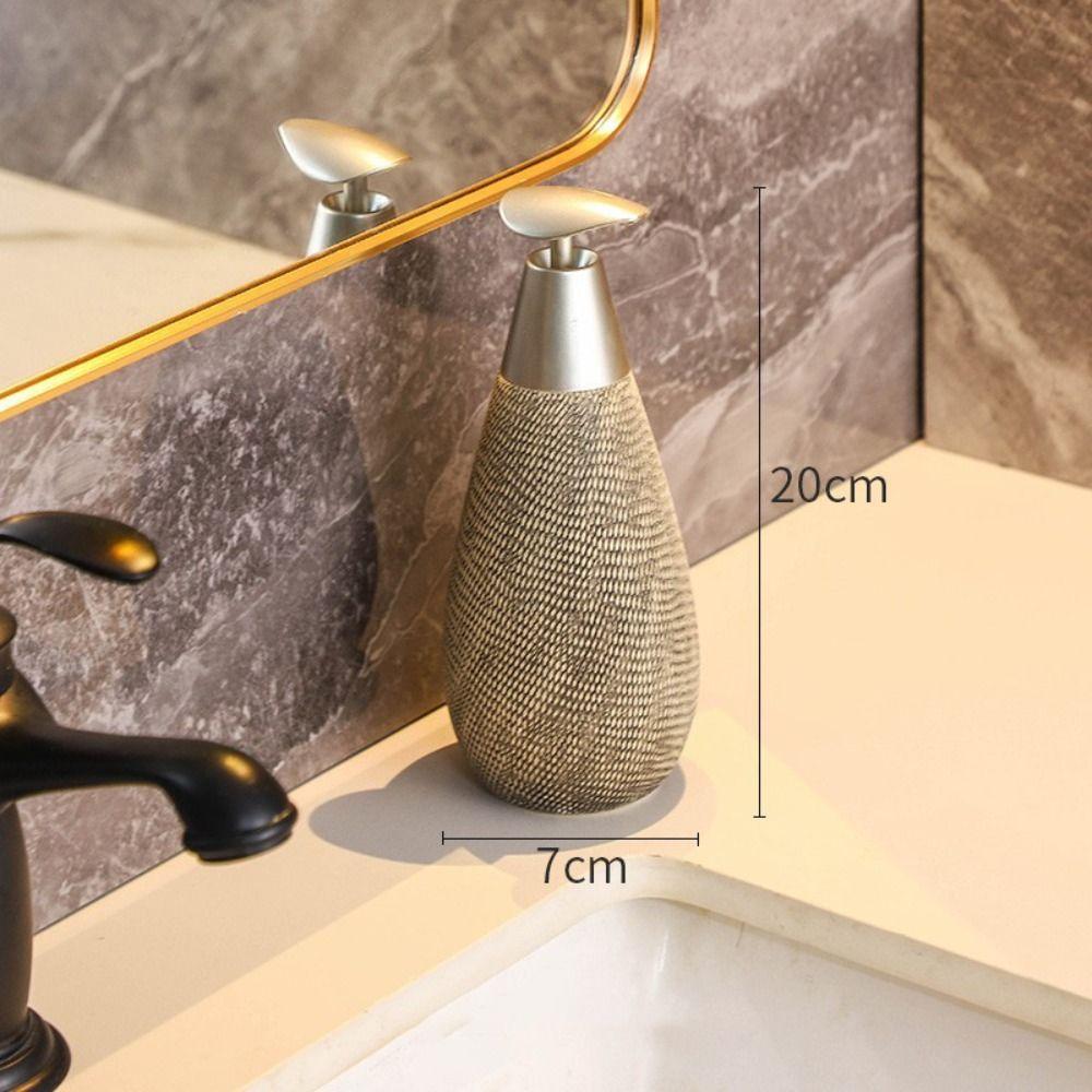 Ceramic Hand Sanitizer Bottle Retro Shower Gel Bottle New Lotion Press Bottle