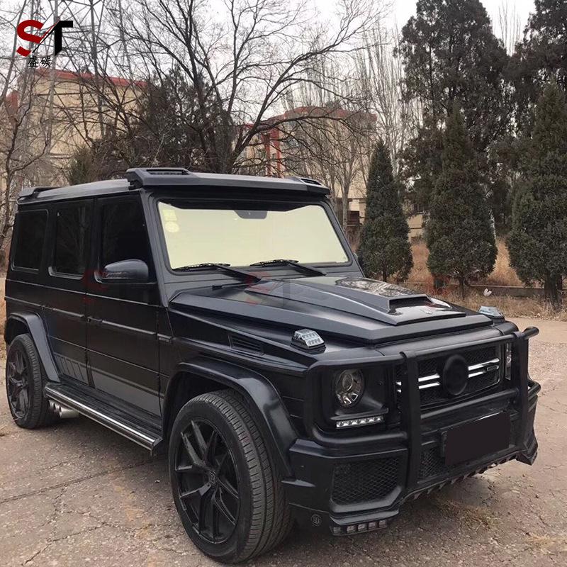 BS Style Carbon Fiber Engine Hood for Mercedes-Benz G-Class W463 G63/G500/G55/G350