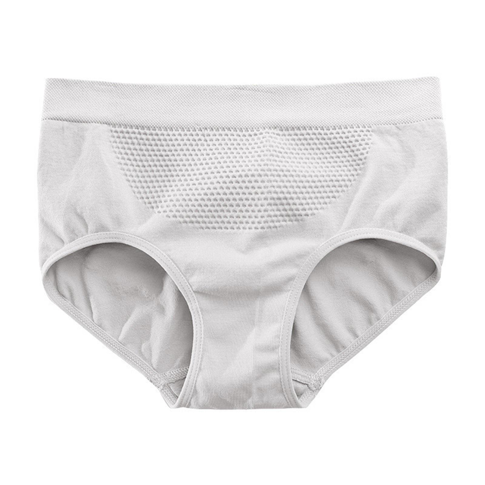 

Women s Breathable Cotton Butt Lifter Panties Honeycomb Weave Seamless Soft Underwear XS серый