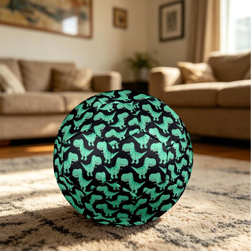 1PC Dinosaur Soccer Ball Size 5 Football Machine Sewn Indoor/Outdoor Universal Football Gift W48