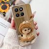 Weiche dünne transparente Silikonhülle für Huawei Honor 400 Smart Funda Honor X7D Katze Rose Blume Drache Mode Stoßfester Stoßfänger
