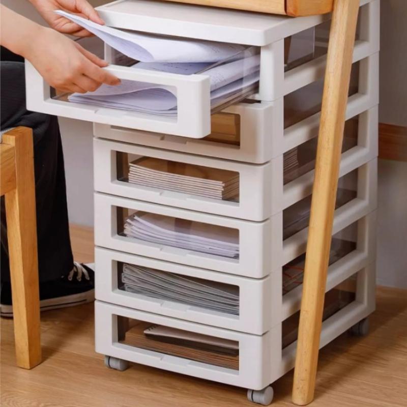 Cart Storage Drawer Organizer Multi-functional Plastic Storage Box Filing Cabinets for Office Kitchen Drawers Organization
