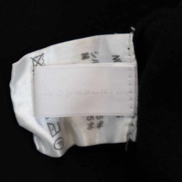 crepuscule ESSAY collaboration silk blend Short sleeve knit F sweater Men's Used