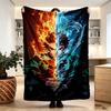 Demon Slayer Print Blanket - Soft & Comfortable, for Bedroom, Travel, Sofa, Home Decoration - Birthday Christmas Gift for Friend