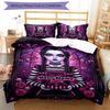 3PC Custom Name Gothic Fantasy Portrait Bedding Set Printed Bedding Set Duvet Cover Closure Includes 1 Duvet Cover & 2 Pillowcases for All Seasons Bed