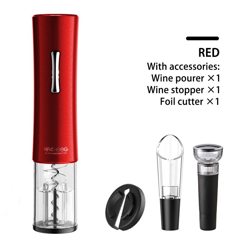 Automatic Wine Opener Electric Corkscrew Wine Openers for Beer with Foil Cutter Kitchen Bar Can Opener Gadgets Bottle