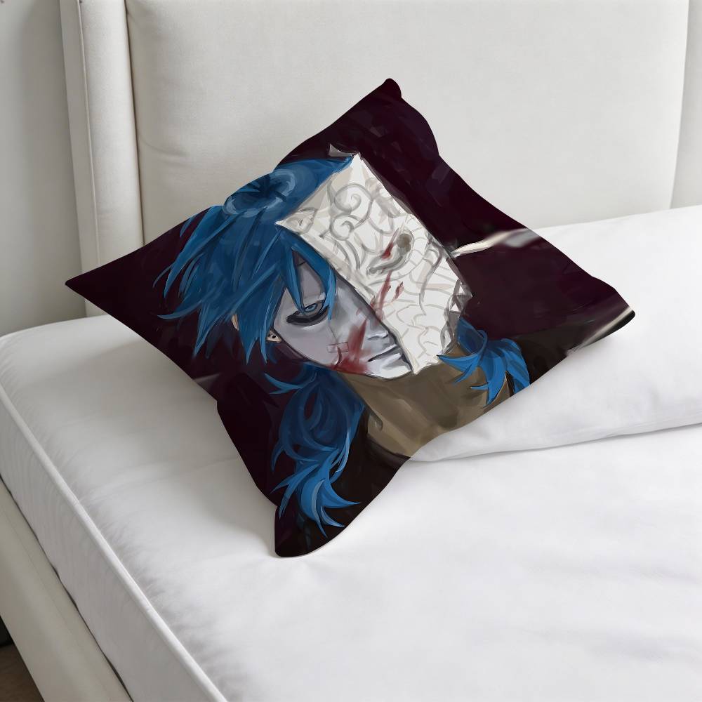 Game Sally Face Square Pillow Cover Decorative Throw Pillow Case for Sofa Couch Bed Home Car Living Room Decoration