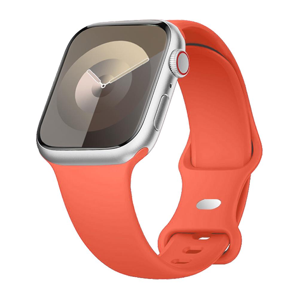 Band for apple watch strap 44mm 40mm 45mm 49mm 41mm 42mm silicone correas bracelet iwatch series 6 7 8 9 ultra 2 se 3 10 11 46mm