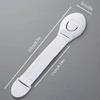 10/20Pcs Baby Safety Latch Drawer Webbing Safety Lock Multifunctional Protection Cloth Belt Lock Drawer Lock Cabinet Door Locks