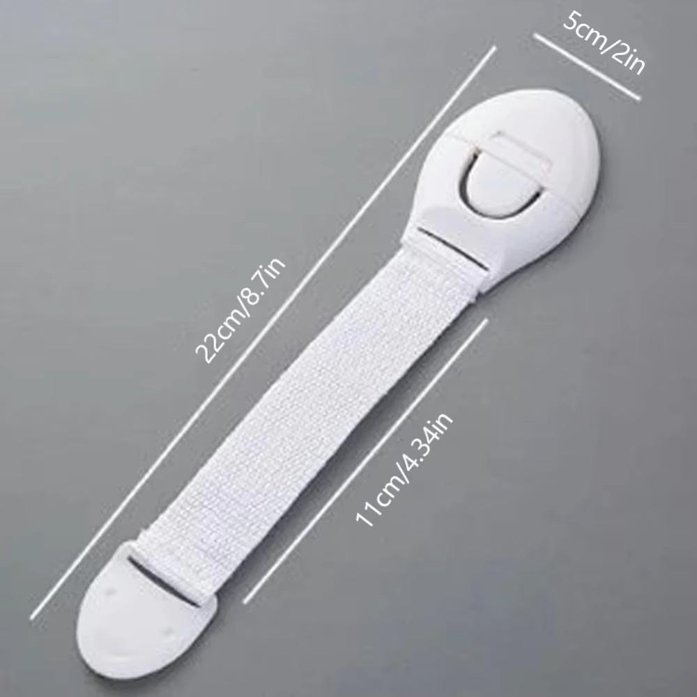 10/20Pcs Baby Safety Latch Drawer Webbing Safety Lock Multifunctional Protection Cloth Belt Lock Drawer Lock Cabinet Door Locks