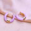 KNIKOO Round Clip Earrings For Women Fashion Earrings Jewerly For Wedding Party Gifts