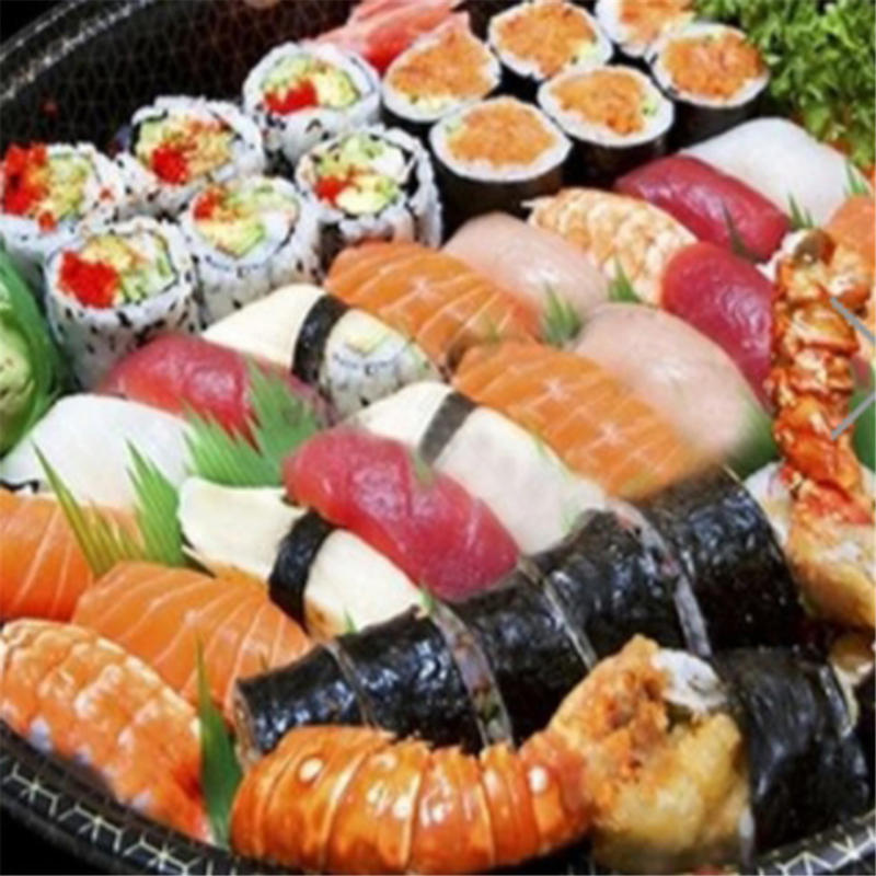 1 Låda Japansk Stil Bento/Sushi Special Grön Grästyp Dekoration Grön Matdekor Köksartiklar