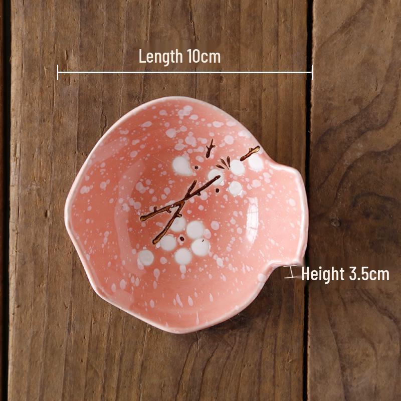 Japanese Style Dipping Sauce & Snack Dish Plate for Home, Restaurant, or Hotel Use