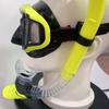 YBLKJ Tempered Glass Snorkel & Diving Mask Set