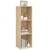 VidaXL Bookcase/TV Stand Sonoma Oak 36 X 30 X 114 Cm Chipboard