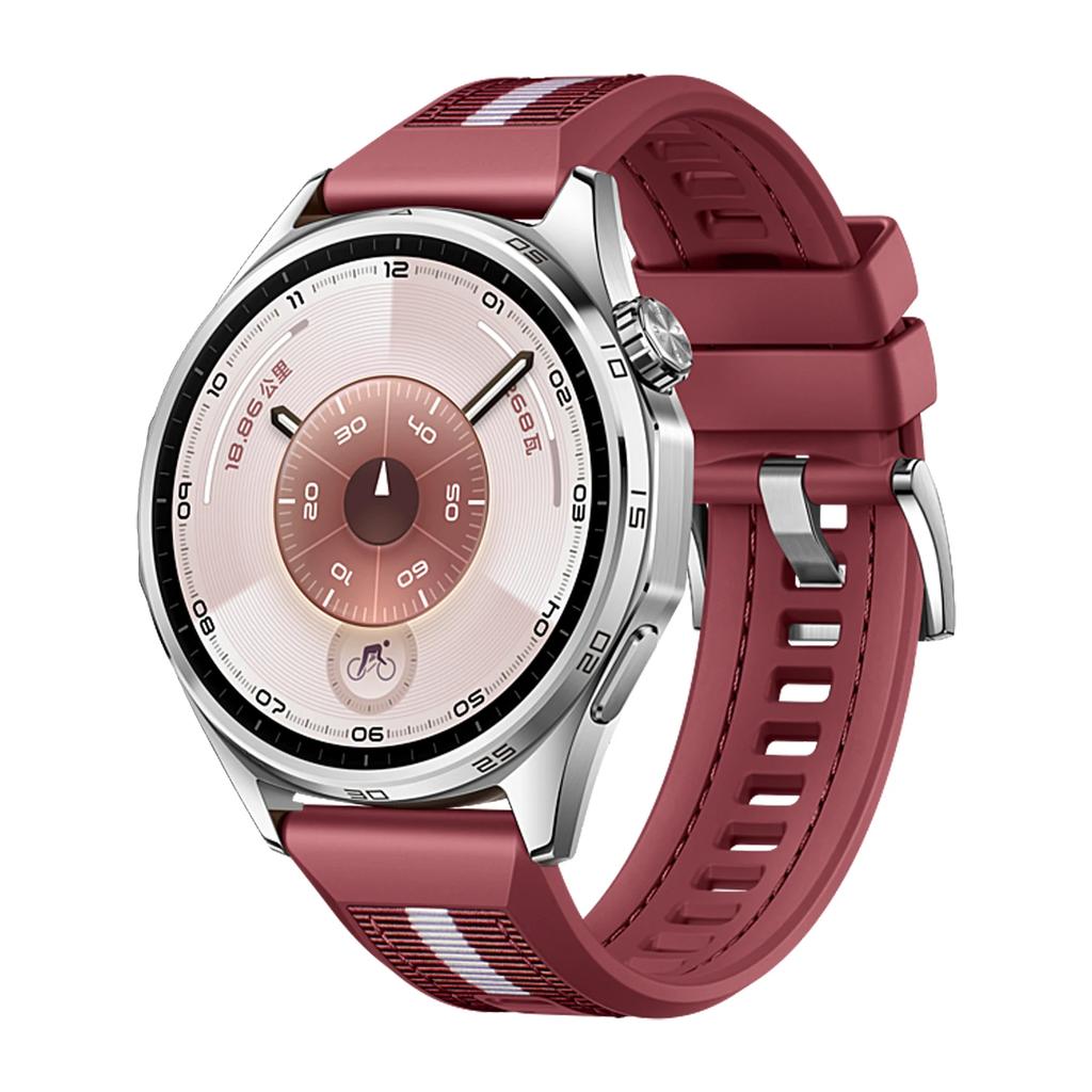 22mm Silicone Strap For Huawei Watch GT 6 Pro 46mm Sports Band Watchband For Huawei Watch 5 GT6/5/4 For Redmi 5 Active Bracelet