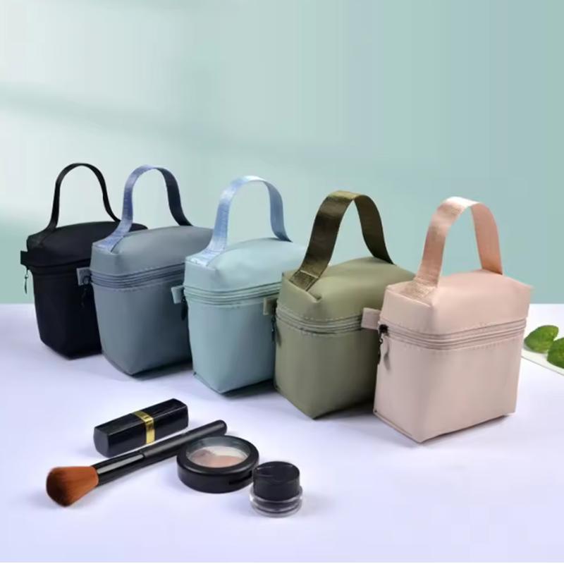 Travel Cosmetic Bag For Women Cute Mini Handbag Organizer Makeup Bags Storage Pouch For Sanitary Napkin Headphones Small Items