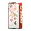Ballpoint Pen Set Gift Black Butterfly and Floral British Import (2 Pens) Stationery, Ink, Design, Gift, (Red)