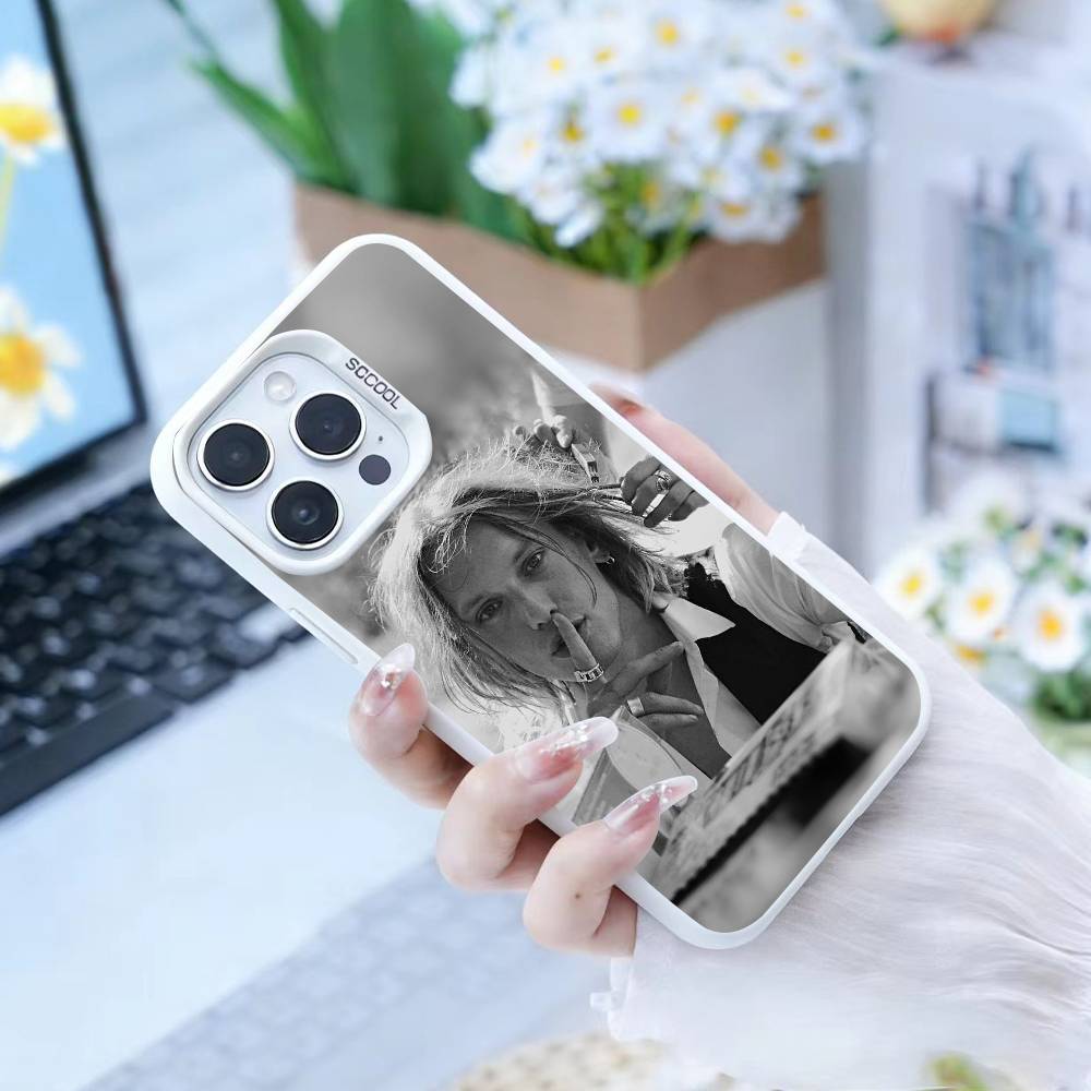 Star Jamie C-Campbell Bower  Phone Case For iPhone17, 16,15,14,13,12 Pro Max white Candy Matte Shockproof Cover