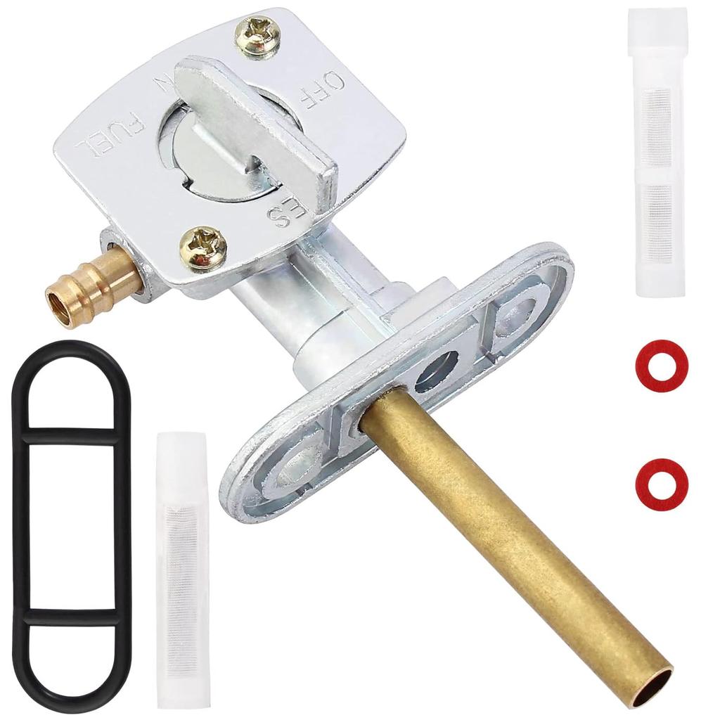 0470-445 Fuel Shut Off Gas Tank Petcock Valve Switch Compatible with Arctic Cat 250 300 400 500 375 454 0470-344 0470-363 0470-365 0470-401 DVX MRP
