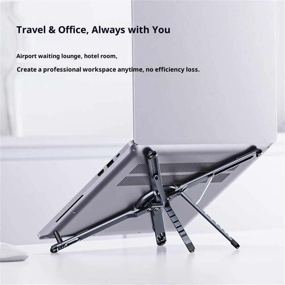 E05 Portable Desk Stand for Tablet Multi-Function Magnetic Aluminum Alloy Phone Holder