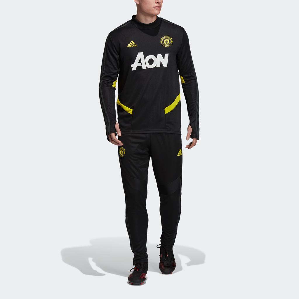 Adidas Manchester United Soccer Jerseys Men's Black Moderate DX9037