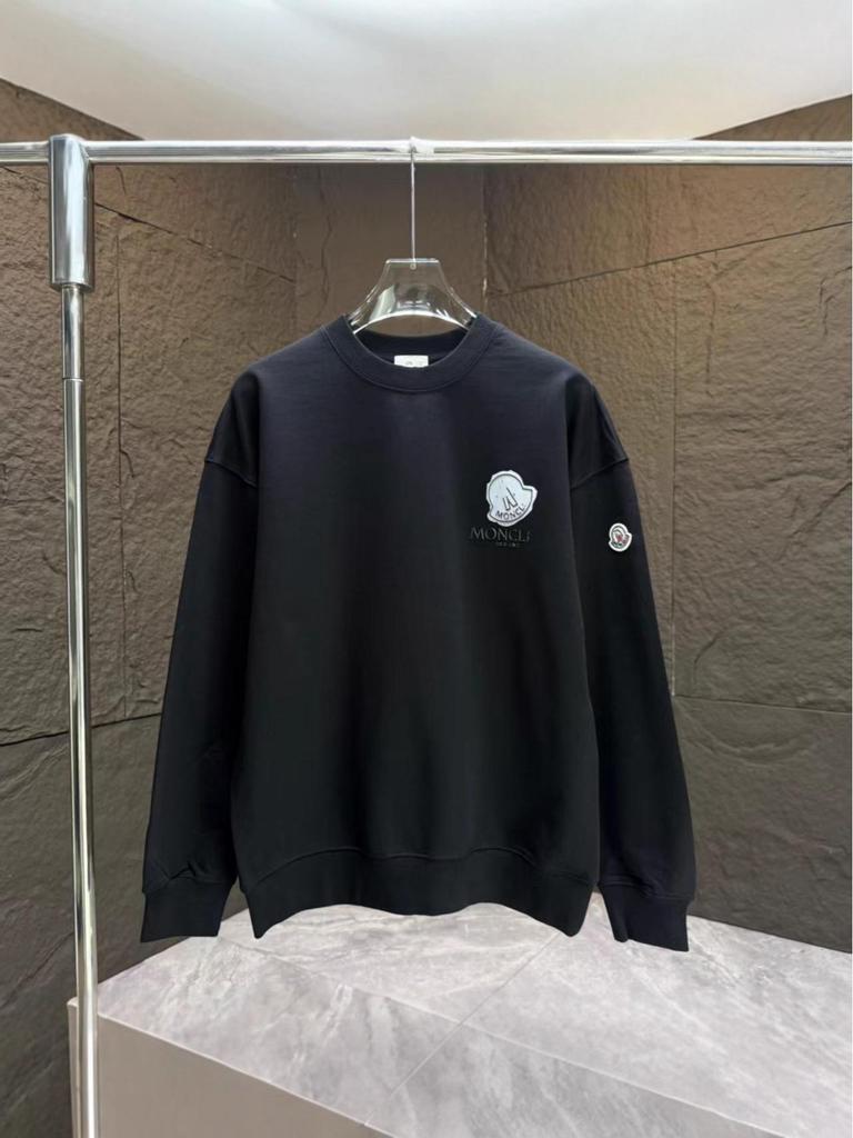 Meng Family Autumn/Winter Couple Hoodie with Badge Embroidery - Casual Breathable Round Neck Top