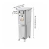 Wet Dry Separation Trash Bin With Wheels Slim Multi-Compartment Garbage Can